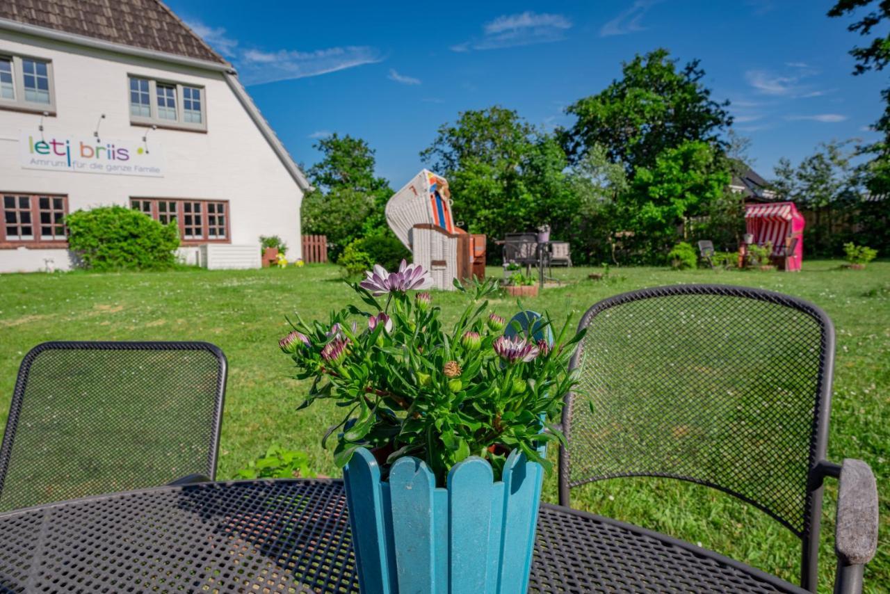 Hotel Letj Briis Norddorf auf Amrum Exterior foto
